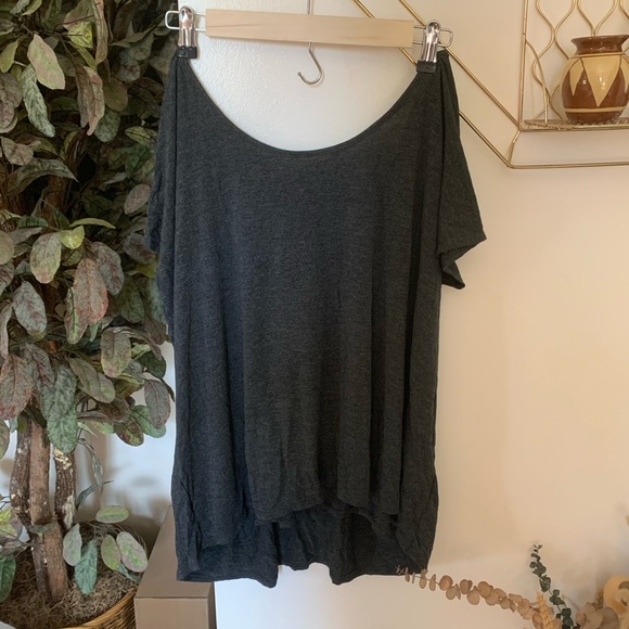 Gray oversized tshirt/tunic - Picture 1 of 3
